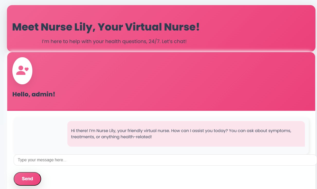 Nurse Lily - QuickCareAI AI Assistant